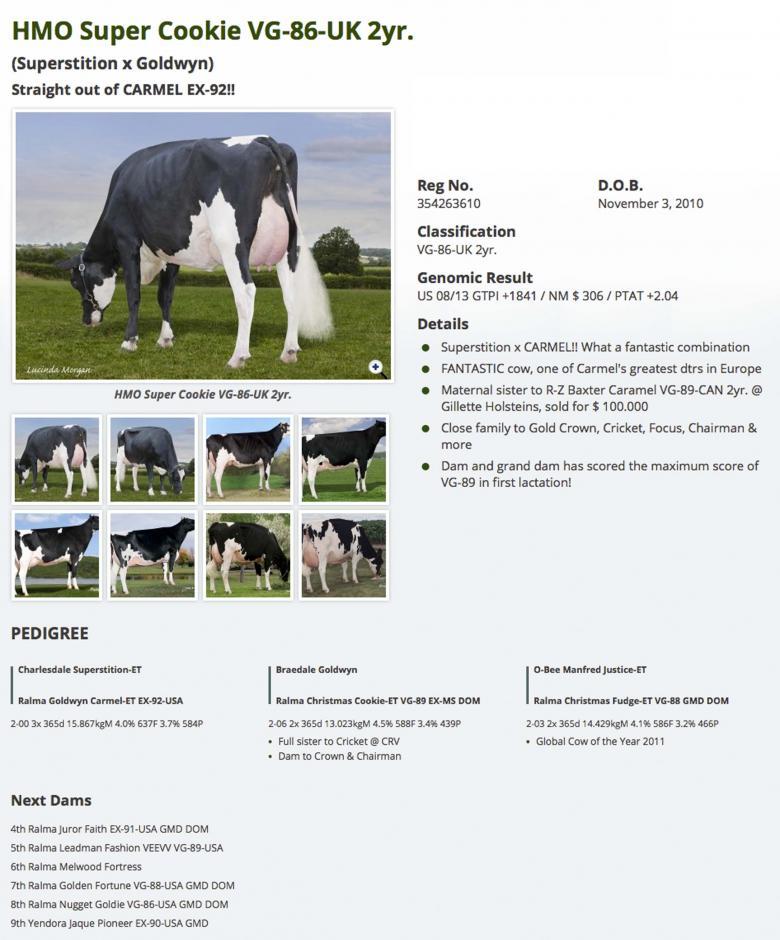 Datasheet for #4 JK Eder CONTROL x HMO Super Cookie VG-86-UK 2yr.